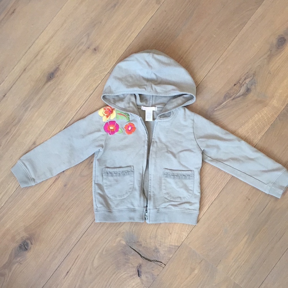 Janie and Jack Zipper Hoodie